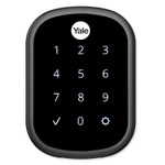 Yale Zigbee Assure SL Key Free Touchscreen Deadbolt, Black Suede